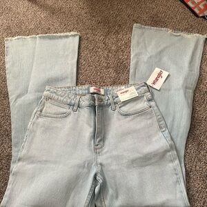 Wrangler Women's Light Blue Flare Jeans